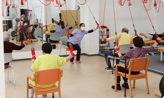 明るく楽しい職場の雰囲気